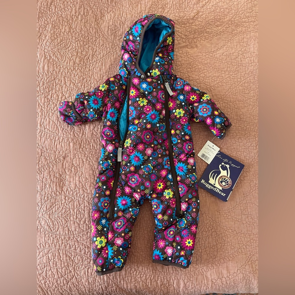 Rugged Bear, One Piece Infant Snowsuit